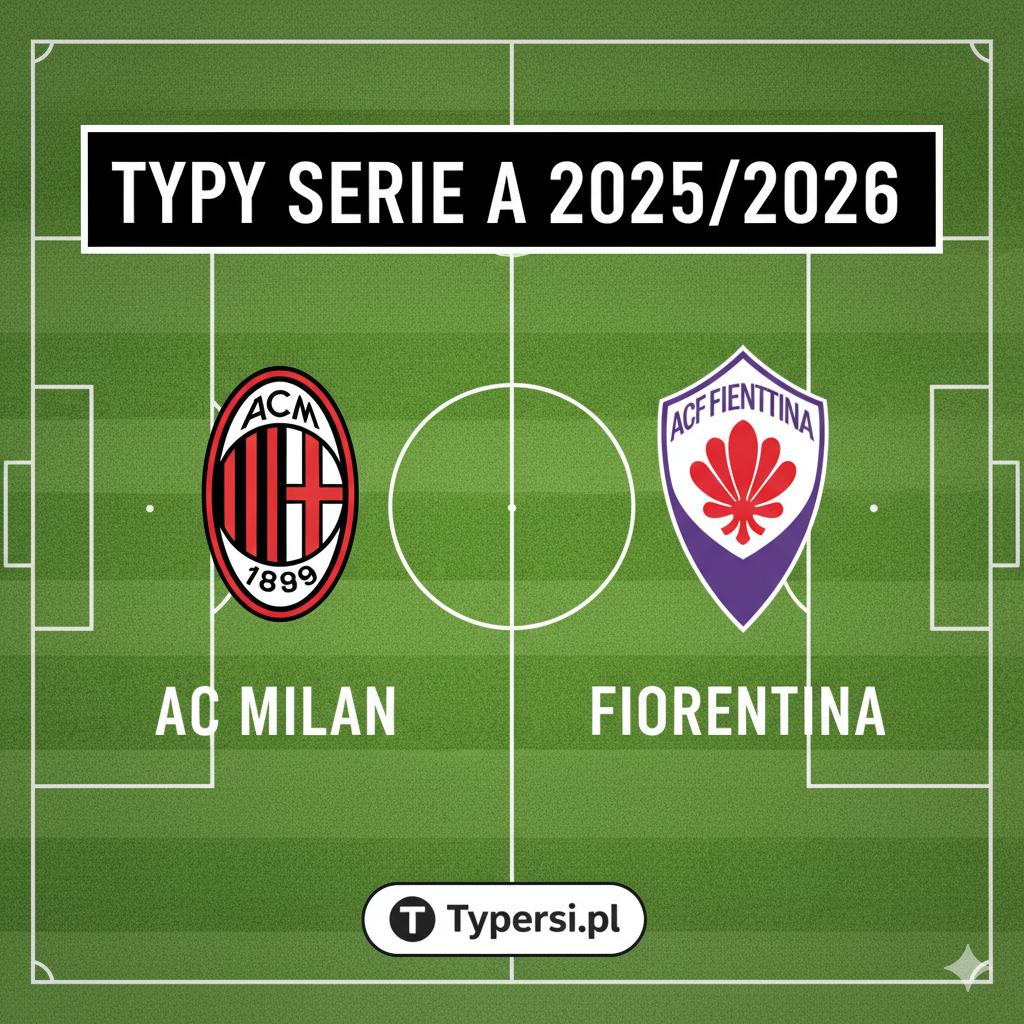 Typy bukmacherskie Serie A 2025/2026 : AC Milan vs Fiorentina - 7 kolejka