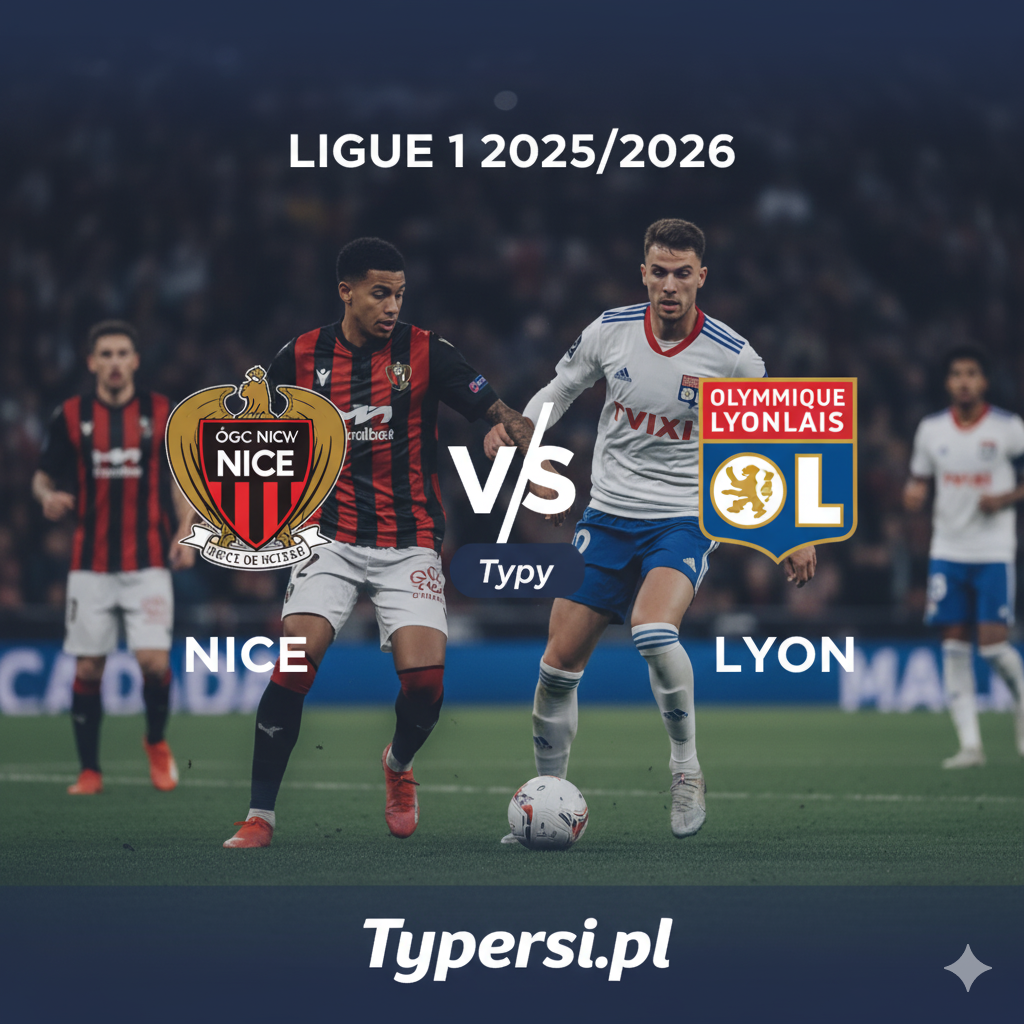 Typy bukmacherskie Ligue 1 2025/2026 : Nice vs Lyon - 8 kolejka
