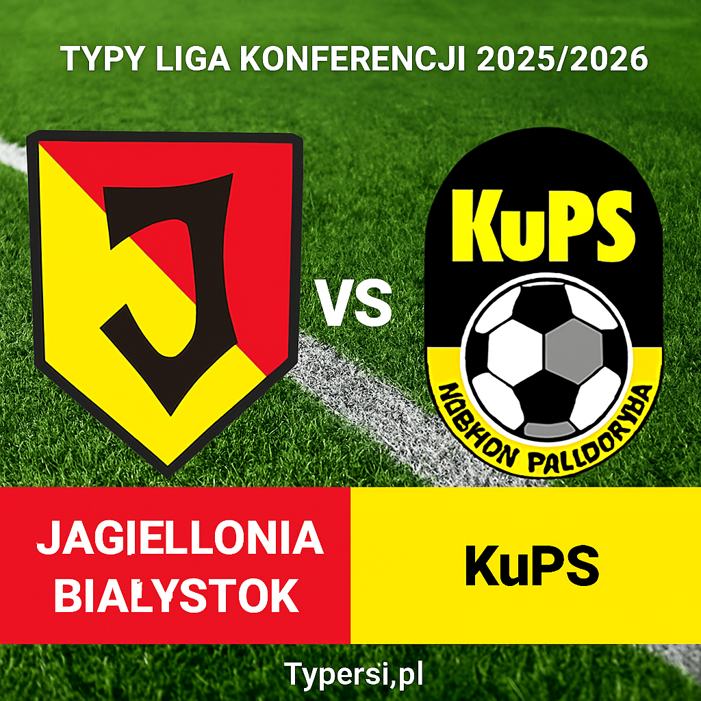 Typy Liga Konferencji 2025/2026: Jagiellonia Białystok vs KuPS - 4 kolejka