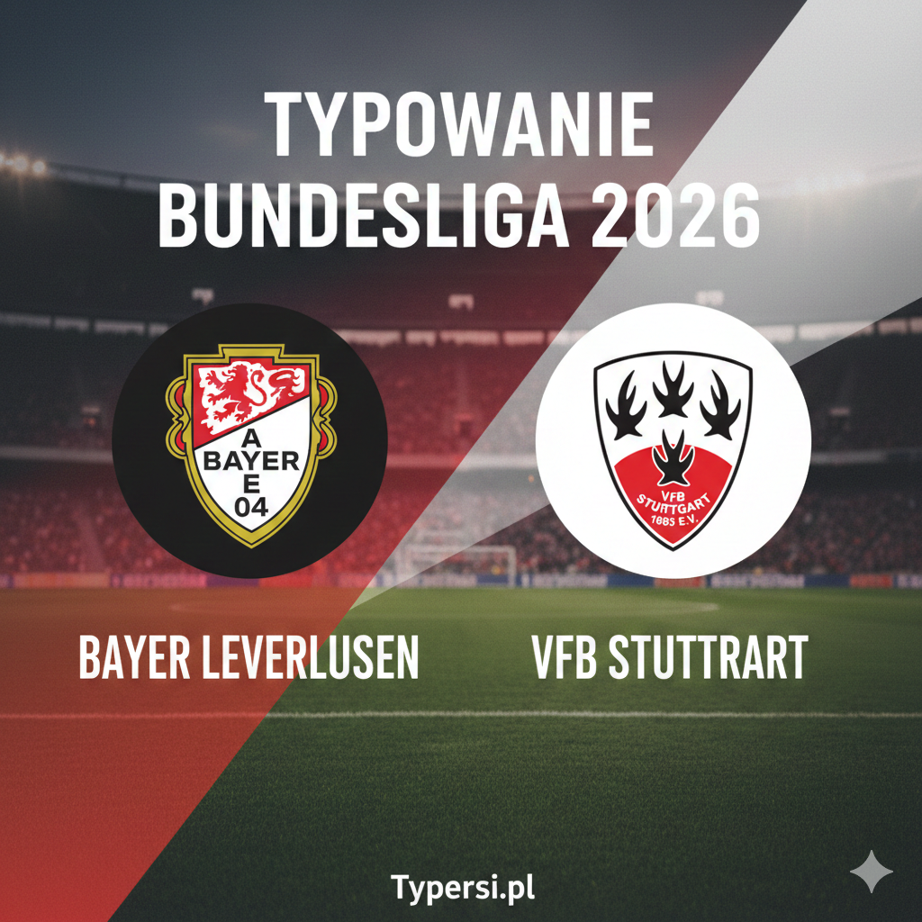 Typowanie Bundesliga 2026 : Bayer Leverkusen vs VfB Stuttgart - 16 kolejka
