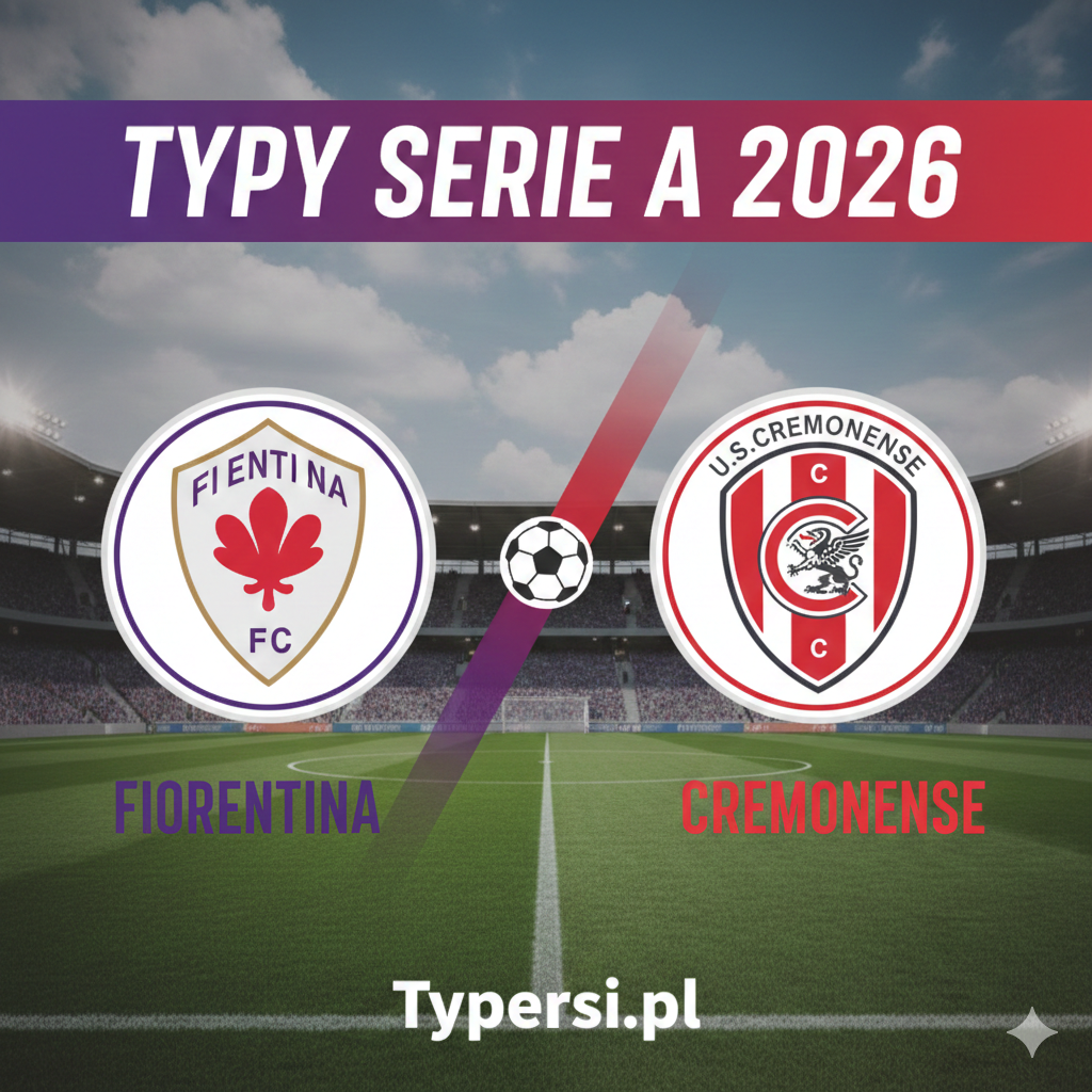 Typowanie Serie A 2026 : Fiorentina vs Cremonese - 18 kolejka