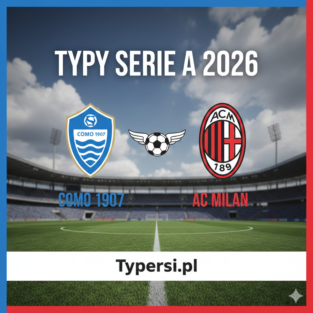 Typy bukmacherskie Serie A 2026 : Como vs AC Milan - 20 kolejka