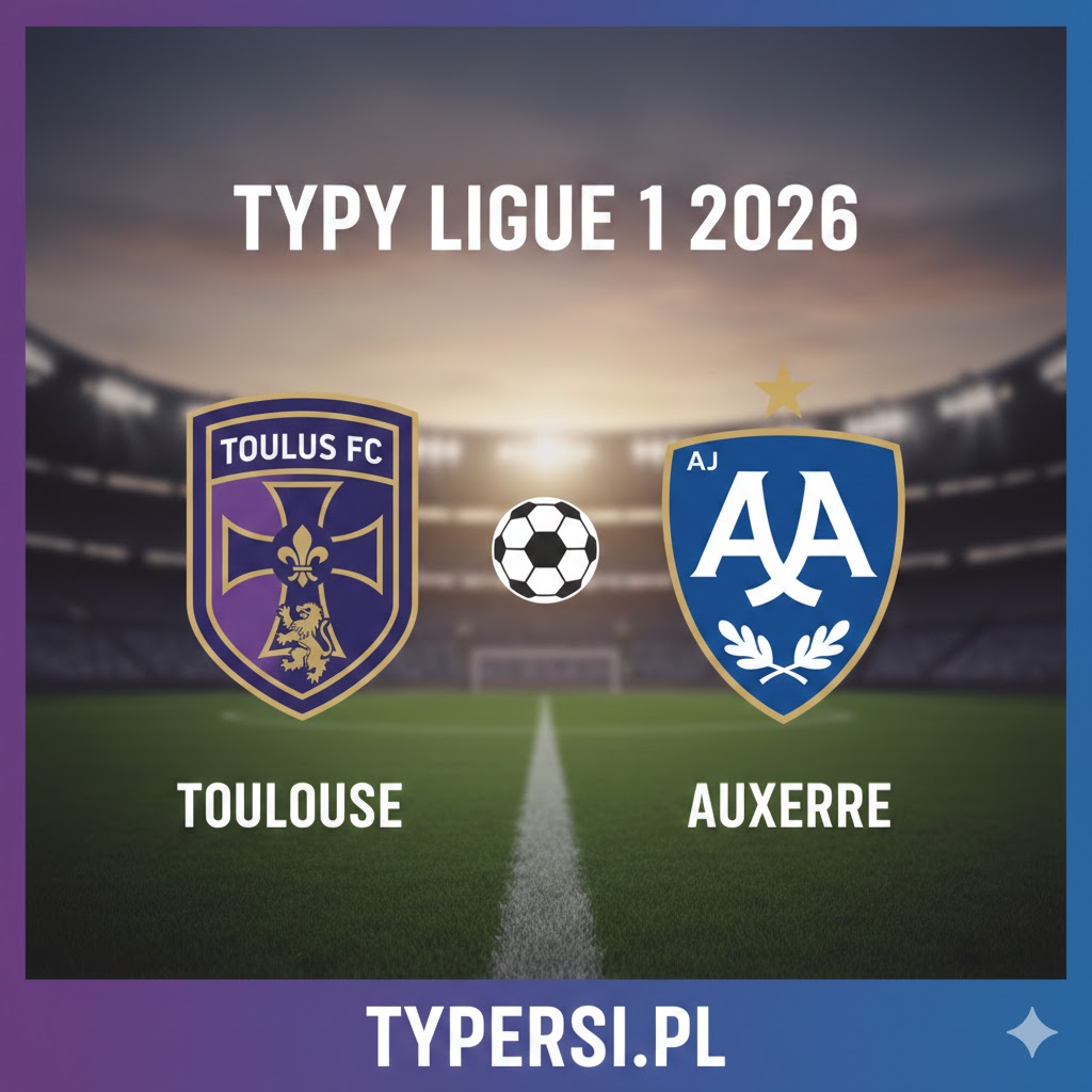 Typy Bukmacherskie Ligue 1 2026 : Toulouse vs Auxerre - 20 kolejka