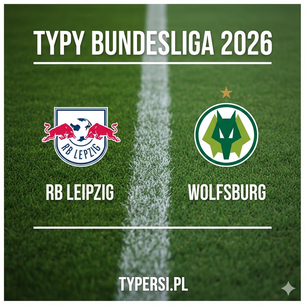 Typy Bundesliga 2026 : RB Leipzig vs Wolfsburg - 22 kolejka