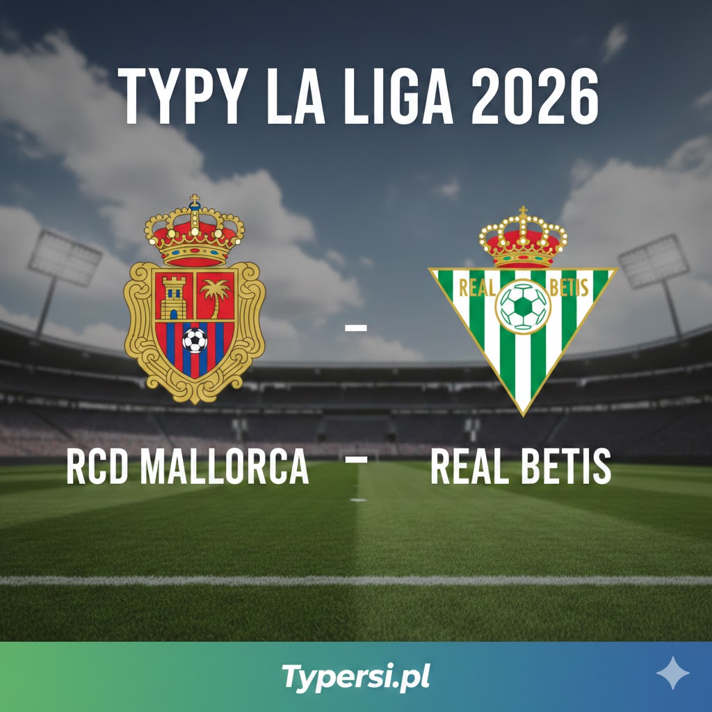 Typy La Liga 2026 : Mallorca vs Real Betis - 24 kolejka