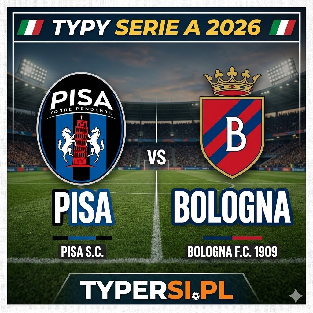 Typowanie Serie A 2026: Pisa vs Bologna - 27 kolejki