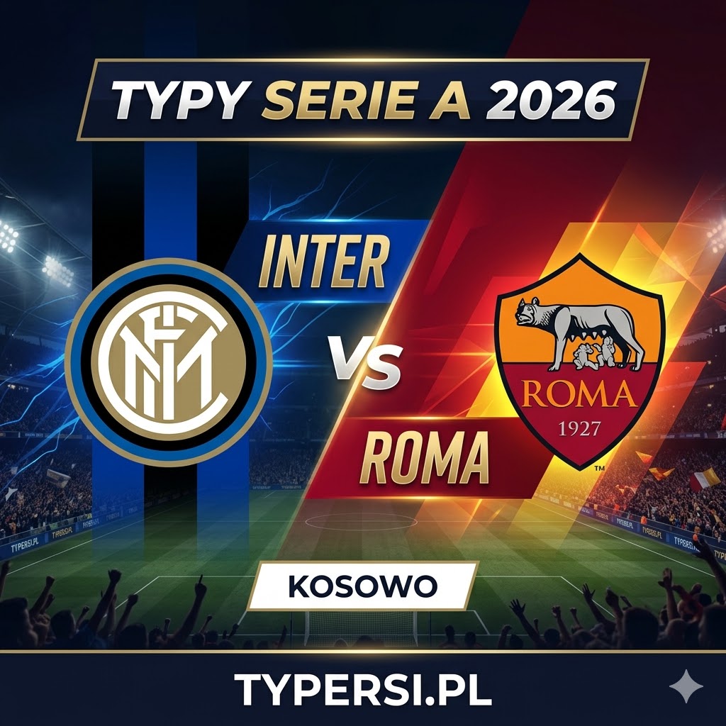 Typy Bukmacherów Serie A 2026 : Inter vs Roma - 31 kolejka