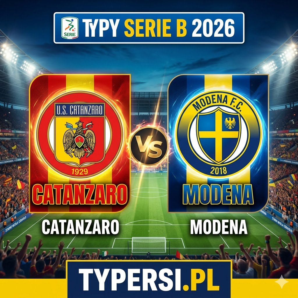 Typy Bukmacherów Serie B 2026 : Catanzaro vs Modena - 35 kolejka