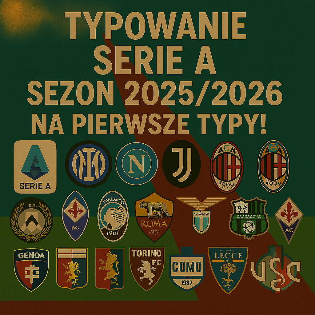 Typowanie Serie A 2025/2026 - Poznaj wstępne prognozy dzięki Typers.pl