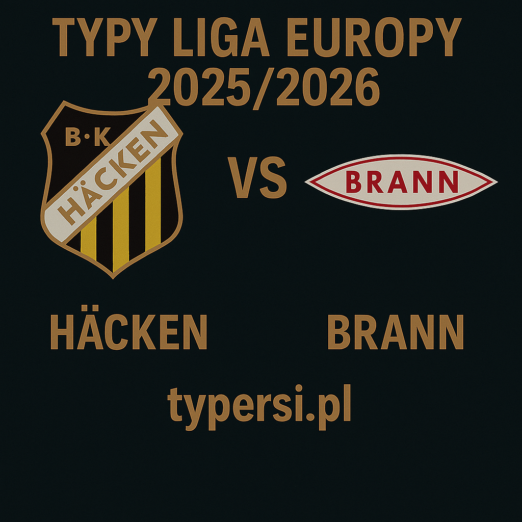 Typy na Jutro - Haecken vs. Brann (Liga Europy 2025/2026)