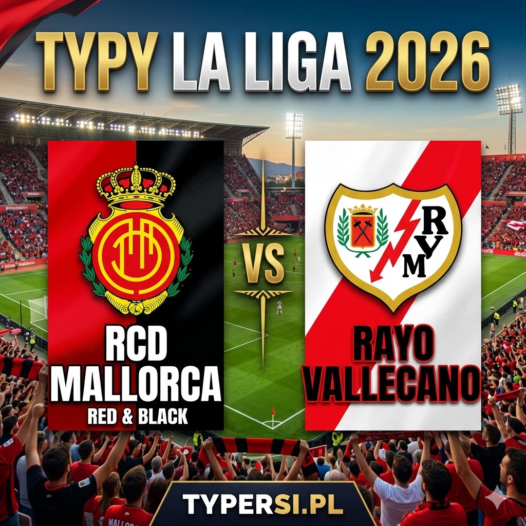 Typy Bukmacherów La Liga 2026 : Mallorca vs Rayo Vallecano - 31 kolejka